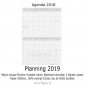Agenda 2018 - Noir Marocain 21x30