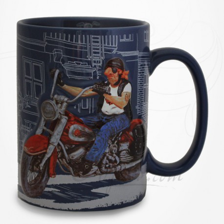 Mug Le Biker - Collection Design Forchino