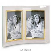 Cadre Photo Verre Double 10x15 Vertical