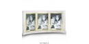 Cadre Photo Verre Triple 10x15 Vertical