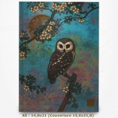 Carnet - BUG ART - Chouette 14,8x21,5