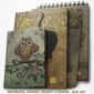 Carnet - BUG ART - Chat sur des coussins 10,5x14,8