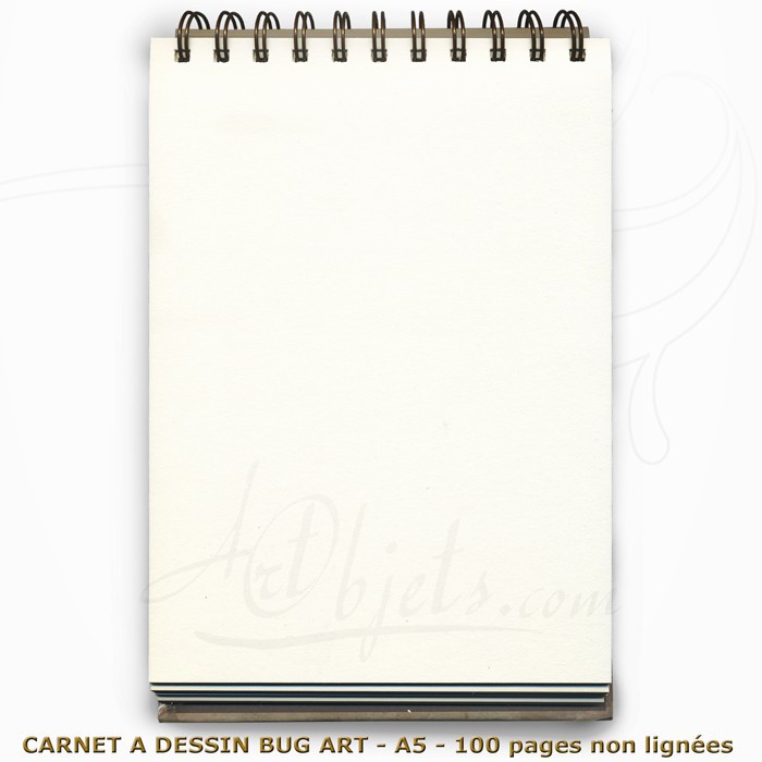 Carnet à dessin - BUG ART - Fées Libellules 14,8x21,5 - Art Objets