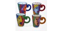 4 Mugs assortis - Collection Muzeum