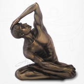 Body Talk - Homme nu Assis Yoga