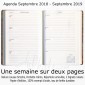 Agenda Scolaire 2018-19 Azur Midi 13x18 - 13 mois (Sept. 2018 à Sept. 2019)