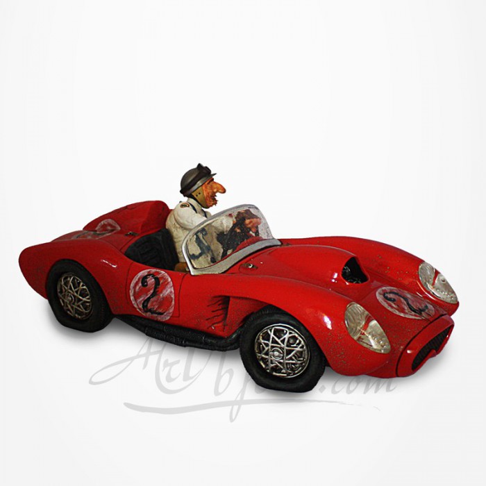 La voiture de rallye - figurine Forchino