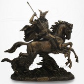 Mythologie - Odin à Cheval - Dieu de la Guerre