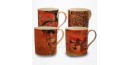 4 Mugs assortis Gustav Klimt - Collection Artistes