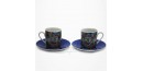 2 Tasses Expresso Fête- Collection Design Allen