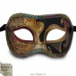 Masque de Venise - Civette décorée musique - Masque Loup