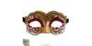 Masque de Venise - Civette Iris Princesse  Rouge - Masque loup