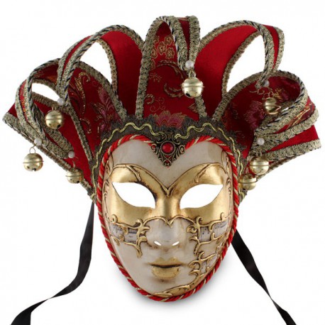 Masque de Venise - Visage Joker - 7 Pointes