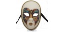 Masque de Venise - Visage décoré papillon et doré.