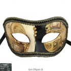 Masque de Venise - Civette décorée Sérénissime - Masque loup