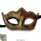 Masque de Venise - Civette à pointes décorée - Masque Loup