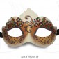 Masque de Venise - Civette Iris Princesse Enfant- Masque Loup