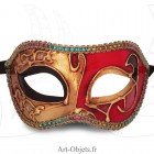 Masque de Venise - Civette décorée musique - Masque Loup