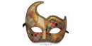 Masque de Venise - Civette Rondine Mosaïque - Masque Loup
