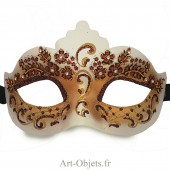 Masque de Venise - Civette Iris Princesse Enfant- Masque Loup