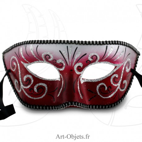 Masque de Venise - Civette Décorée - Masque Loup