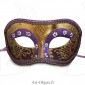 Masque de Venise - Civette Luxe Violet - Masque Loup