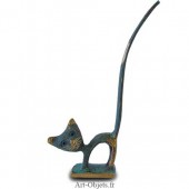 Chat  Baguier - Bronze Bleu