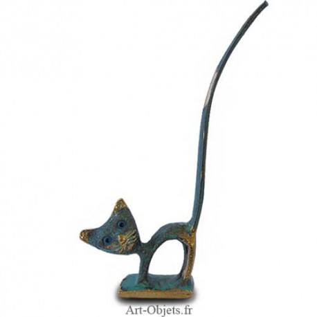 Chat  Baguier - Bronze Bleu