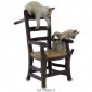 Figurine Miniature - 2 Chats sur fauteuil - Porcelaine