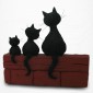 Chat Dubout - Le trio