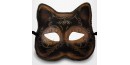 Masque Vénitien - Masque Chat Noir et doré