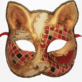 Masque de Venise - Masque Chat Mosaïque