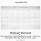 Agenda 2019 - Gloriosa Lily 9,5x14 - un Jour par Page
