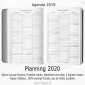 Agenda 2019 - Gloriosa Lily 9,5x14 - un Jour par Page