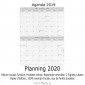 Agenda 2019 - Azur 18x23 - un Jour par Page