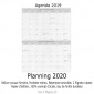 Agenda 2019 - Glamour Urbain 18x23 - un Jour par Page