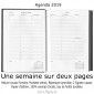 Agenda 2019 - Safavide 13x18 - Une Semaine sur Deux Pages