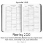 Agenda 2019 - Chats Méditerranéens 10x14 - Une Semaine sur Deux Pages