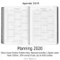Agenda 2019 - Vert Viridian 13x18 - un Jour par Page