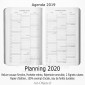 Agenda 2019 - Papillons 13,5x21- Une Semaine sur Deux Pages
