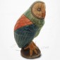 Hibou - Chouette sur socle en Raku