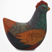 Poule en Raku