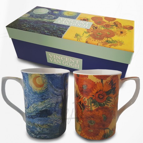 2 Mugs assortis Vincent Van Gogh - Collection Artistes