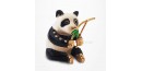 Boîte à secrets Panda - Métal émaillé avec Strass