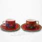 2 Tasses expresso Jungle Song de Laurel Burch