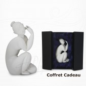 Coffret figurine d'Art, Nu Fémini assis de Modigliani