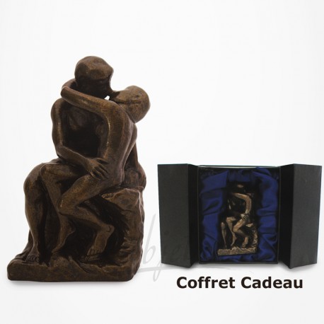 Coffret figurine d'Art, Le Baiser d'Auguste Rodin