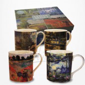 4 Mugs assortis Claude Monet - Collection Artistes