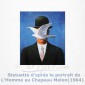 L'Homme au Chapeau Melon de René Magritte