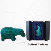 Coffret figurine d'Art, Hippopotame Égypte